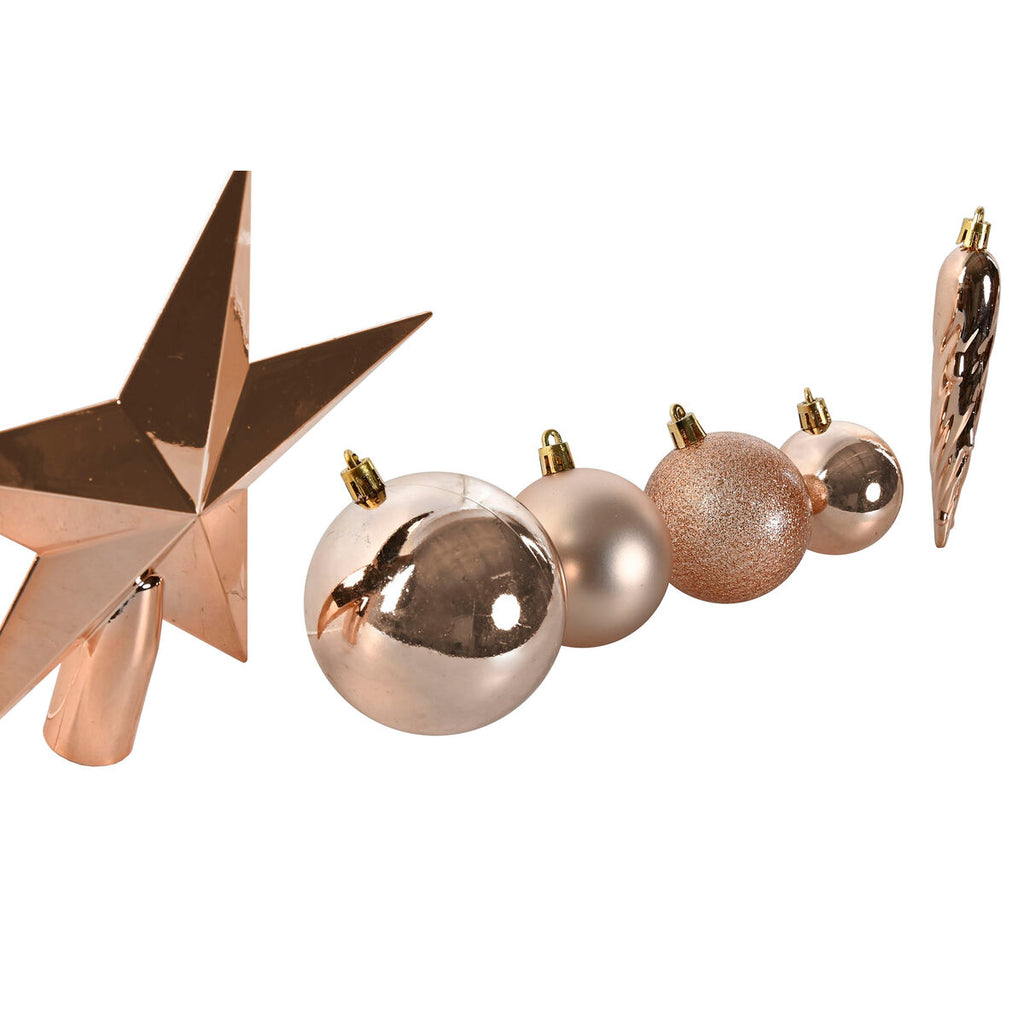 Zestaw bombek choinkowych – złote i srebrne, 2 opakowania (33 szt.)-3