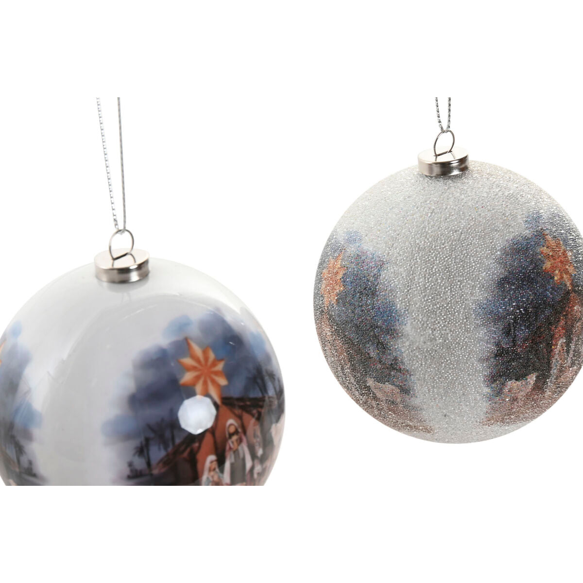 Zestaw bombek choinkowych – 14 szt. mix kolorów 🎄-2