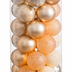 Zestaw Złotych Bombek 6 cm – 40 szt-2